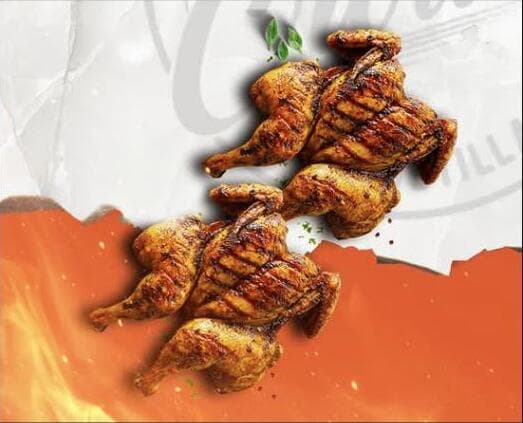 2 poulets entiers